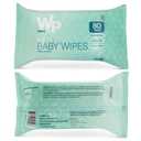 WIPESPLUS Baby Wipes, Hypoallergenic Ultra Soft Wipes for Sensitive Skin, Unscented, Alcohol Free, 12 Packs of 80 Wipes