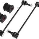 Front Stabilizer Bar Links with 2 Pcs Bushing for Dodge Journey 2009-2011 Sway Bar Link Kits No.K750382/K200219 1 Set