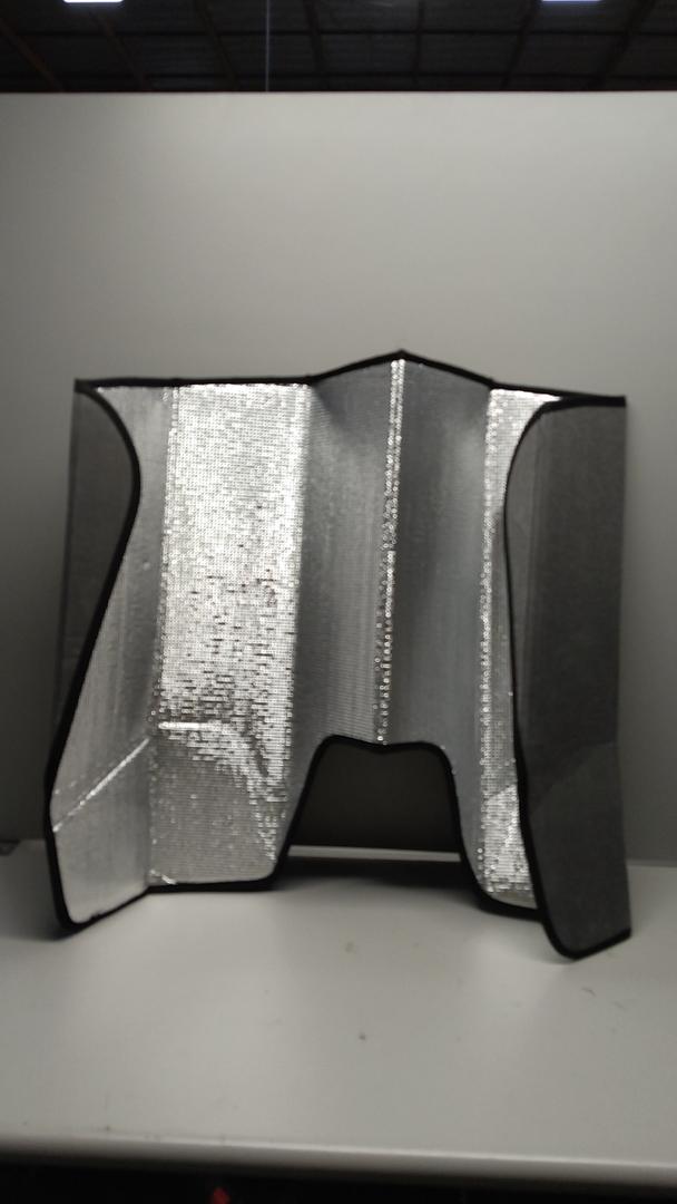 51x21  Foldable Silver Windshield Sunshade | Blocks 99% UV Rays | Protects & Cools Vehicle Interior