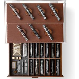 Holme & Hadfield Premium Knife Display Case for up to 30 Knives  Large Handcrafted Wooden Pocket Knife Organizer for Collections  Gift for EDC Collectors  Luxury Built to Last (Walnut) Holme & Hadfield Premium Knife Display Case for up to 30 Knives  Large Handcrafted Wooden Pocket Knife Organizer for Collections  Gift for EDC Collectors  Luxury Built to Last (Walnut)