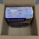 The Honest Company Comfort Dry Disposable Overnight Diapers for Sensitive Skin, Hypoallergenic, Baby Cozy Cloud and Star Signs Design Club Box Size 5 (27 lbs) 40 Count