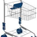 Toysmith, Miniature Grocery Shopping Cart, For Boys & Girls 3+ , Blue