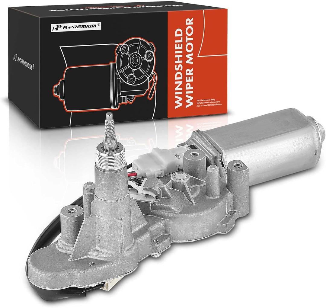 A-Premium Rear Windshield Wiper Motor Without Washer Pump Compatible with Nissan Pathfinder 2005-2012, 4.0L 5.6L, Sport Utility, 3-Pin, Replace# 28700EA500