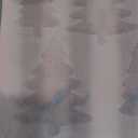 Breling 1 Pcs Christmas Hand Towels Pink Christmas Trees Bathroom Decorative Towels 100% Cotton Absorbent Jacquard Weave Bath Decor Winter Holiday Bathroom Decor Xmas Gifts 13.7''x29.5''