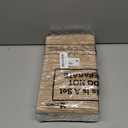 Mimorou 50 Pcs Mini Kraft Paper Loaf Pan Disposable Baking Cake Bread Mold Microwave Oven Freezer Safe Small Christmas Loaf Box Bakeable for Homemade Gift Giving, 6 x 2.6 x 2 Inch