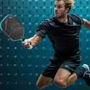 Pickleball Paddle Grip 2 Pack - 5.25" Enhanced Grips for Pickle Ball Grips with Vibration Reduction & Finger Support (Mix Orange)