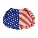 Aiwpstoin Toddler Baby Boy Girl Shorts Summer Casual Elastic Waist Striped Shorts Pants Boxer Bottoms (Blue Red, 2-3 Years)