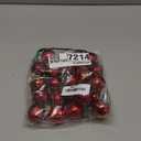 Christmas Ball 24ct 1.57 Inches Red Mini Xmas Hanging Ornaments for Trees Wreath Garland Wedding Party Home Office Shop Decorations