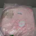 18 Pcs Foot Spa Kit for Spa Sleepover Party Supplies with 6 Foldable Foot Soaking & 6 Towels & 6 Floor Mats Matching Ribbon for Women Gift (Pink)