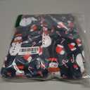 Matching Christmas Onesie Pajamas for Family/Couples, Cute Printed One-piece Pjs, Xmas Holiday Adult Hooded Sleepwear