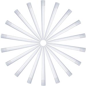 FOUR E'S SCIENTIFIC 10ml Pipette Tips Microchemical Disposable Liquid Pipettor Tips 10mL 100pcs Autoclavable Polypropylene (PP)