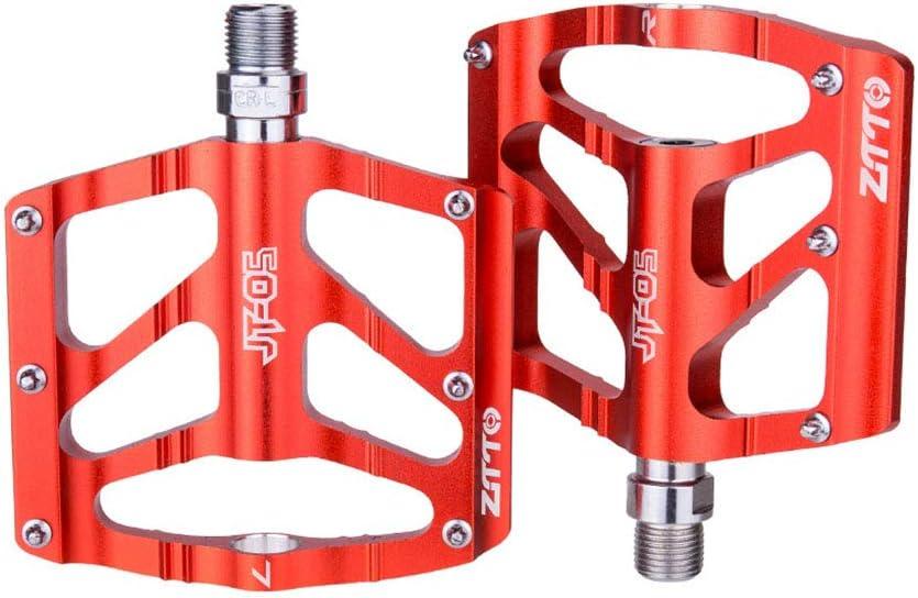 2 Pcs Mountain Flat Alloy Bearing Non-Slip Bicycle Pedal Strong Anti-Skid Pins Flat Repair Modification Repair Modification Parts
