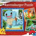 Ravensburger Classic Pokemon Jigsaw Puzzles for Kids Age 5 Years Up - 3X 49 Pieces