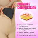 Ab Board Post Surgery Liposuction - Lipo Foam Ab Board, Abdominal Lipo Compression Board for Tummy Tuck & Liposuction Post Surgery Recovery, Tablas Post Operatorias Para Liposuccion(Black) (Black)