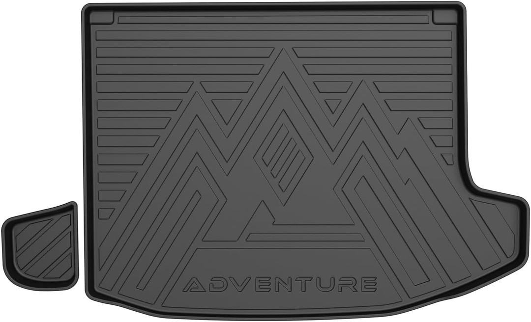 Mixsuper Liner Cargo Liner for 2024 2025 2026 Chevy Trax/Buick Envista, Trunk Mat for Chevrolet Trax Accessories Rear Cargo Mat Trunk Liner Black