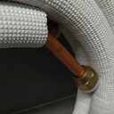 Mini Split Line 1/4" & 1/2" Insulated Copper Aluminum Line Set -16FT Copper Aluminum Pipes(1/4+1/2)