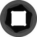 Jetech 3/4 Inch Drive 32mm Standard Impact Socket, Made with Chrome Molybdenum Alloy Steel, Heat Treated, 6-Point Design, Metric
