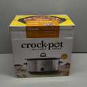 Crock-Pot 7 Quart Oval Manual Slow Cooker, Stainless Steel (SCV700-S-BR), Versatile Cookware for Large Families or Entertaining