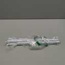 AIZESI Spring Tension Curtain Rod 24 to 46 Inch, White, 1Pcs, Iron, Tension Mounted