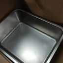 Stainless Steel Litter Box 2 Pack, 18"x14"x6"(Height) Medium to Large Cat Litter Box Easy Clean, Non Stick Metal Litters Boxes No Smell for Full-Grown Cats or Kitty/Kitten