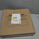 Lampshades Set of 2, Drum Lampshades 11.6" Top x 12.6" Bottom x 9.8" High, Seaside village Medium Lampshades (Spider Fitter), Beige Lampshades Natural Linen Hand Crafted, Easy Assembly Required