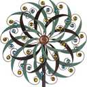 Stargarden Large Metal Wind Spinners for Outdoor, Metal Yard Art Wind Sculptures & Spinners for Yard and Garden Decorations (20x80 Inches)