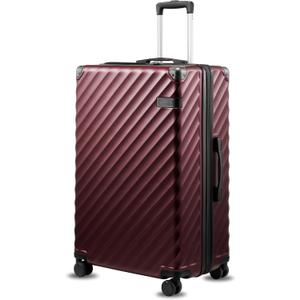 Overall Dimensions: 21.5 x 13.8 x 9 IN (Including spinner wheels, handle, accessories, etc.), Weight: 7.5 LB, Capacity: 40L; Interior Dimensions: 18.5 x 13.5 x 8.8 IN.
Airline Approved: LUGGEX 20-inch carry-on luggage meets most airlines' 22x14x9 inc