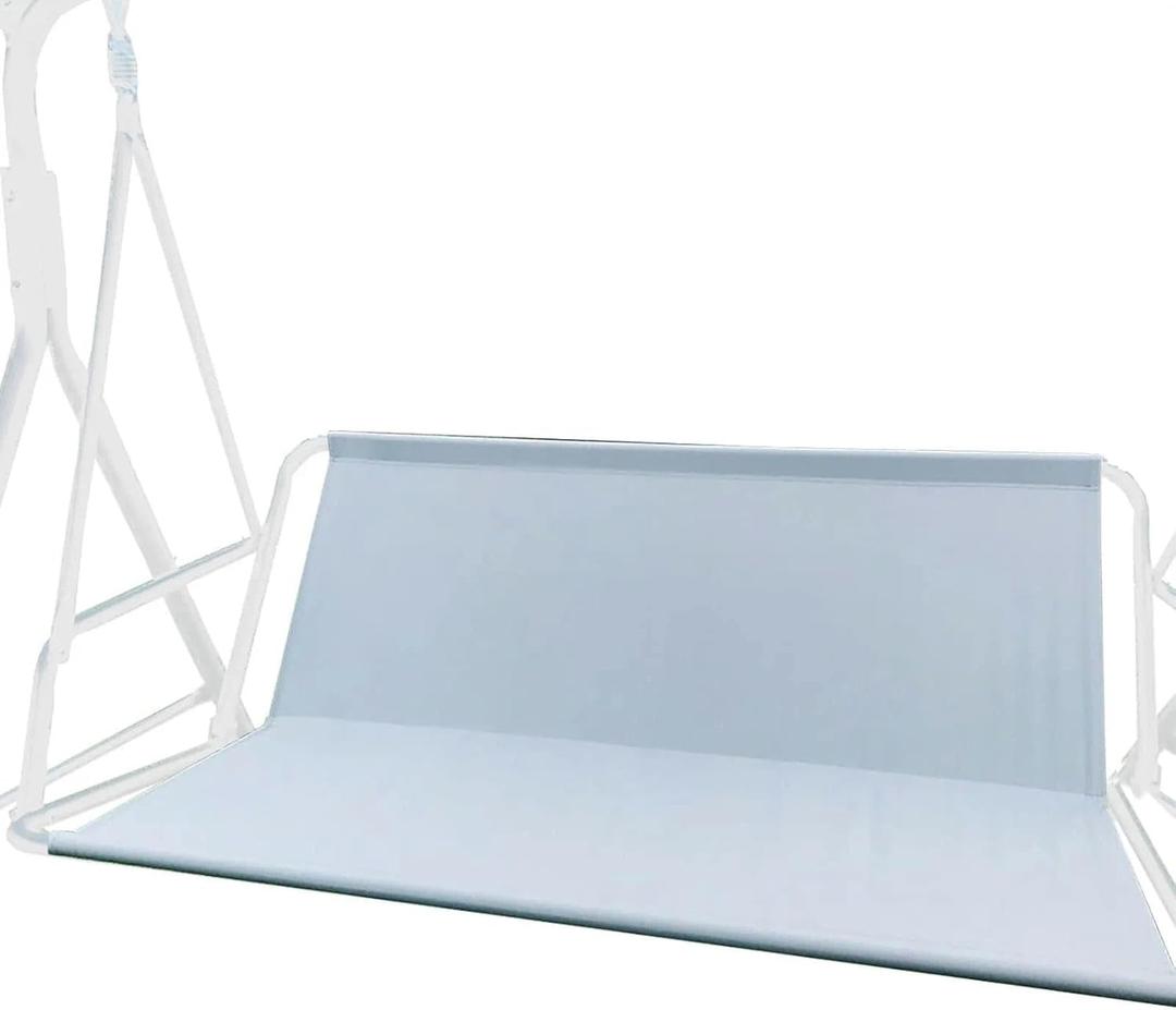 Swing Seat Cover Replacement,600D Thickened Oxford Waterproof Chair Bench Replacement Cover Outdoor Swing Cushion Covers for 2/3 Seater Patio Garden Yard Rocking Chair(Grey,58.2x19.7x19.7Inch)