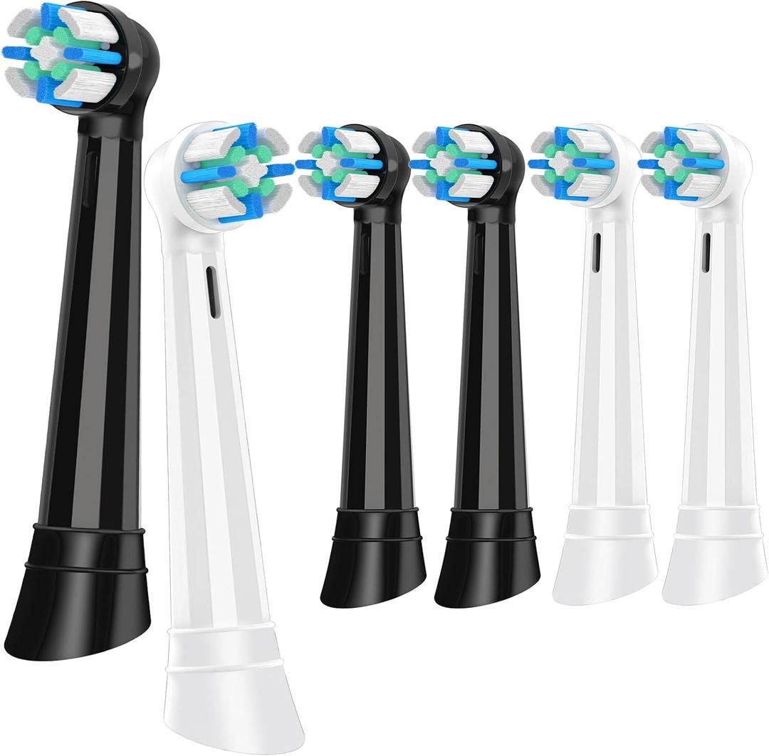 Replacement Heads Compatible with Oral B iO 3 4 5 6 7 8 9 10 Series Electric Toothbrush,Toothbrush Heads Compatible with Oral B iO Replacement Heads, Medium Bristles for Effective Cleaning