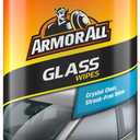 Armor All Car Glass Wipes by Armor All, Auto Glass Cleaner for Film and Grime, 90 Count
