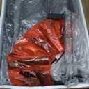 Wine Bar Cabinet, Rustic Freestanding Wine Rack with Glass Holder and Fence, Bar Cabinet with 2 Tier Storage, Liquor Shelf for Home Bar, Rustic Brown