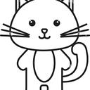 Koroks Plush Pillow, Huggable Anime Stuffed Doll, Can be Used as a Birthday, for Kids 8 Inch, Pink Cat