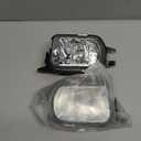 TangMiGe Fog Lights for Mercedes Benz C200 C230 C240 C320 C350 CL55/CL65/SL55/SL65 AMG CL500 CL600 CLK320 CLK500 SLK350 Base SL500 SL550 SL600 Convertible 2001-2009, A Pair, Clear Lens