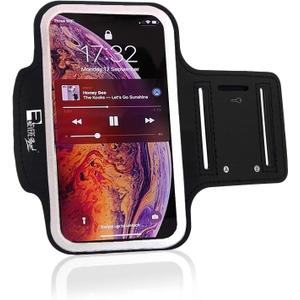 RevereSport Premium iPhone 13 Running Armband. Premium Phone Arm Holder for Sports, Gym Workouts and Exercise