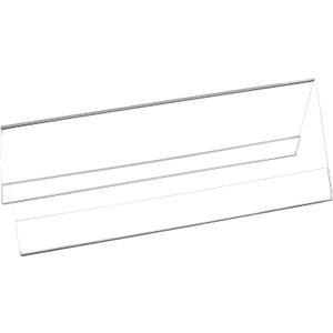 Azar Displays 192810 11" W x 4.25" H 2-Sided Nameplate (10 Pack)