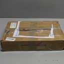 Giikin Kitchen Counter Shelf, Kitchen Countertop Organizer, 2 Tier Spice Rack for Counter, Wood Coffee Bar Organizer for Coffee Station (Brown, L)