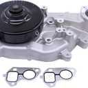 NewYall 6.2L Engine Water Pump with Gasket for Chevrolet Camaro V8 6.2L 6162cc 2010-2015