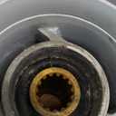 Outboard Propeller 13x19p 13 1/4x17p 13 1/2x15p 13 1/2x14p, 15 Spline Tooth Compatible with Yamaha T50 T60 F70 F75 F80 85 F90 F100 F115 130 HP Models, 3 Blades, RH, White, 13.25"x17" 13.5"x15" Prop