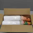 JOYIN 72 Pcs Christmas Disposable Cups with Sleeves and Lids, 4 Designs Xmas Drinkware 16 oz Paper Cup For Hot Chocolate Coffee Cold Beverage Tableware Holiday Winter Party Supplies Decoration