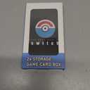 PURBHE Switch Game Case for Nintendo Switch 1 & 2 Card, Portable Nintendo Switch Game Holder with 24 Cartridge Slots and 24 Micro SD Card Slots,Accessories for Nintendo 1 and 2 Switch (Black)