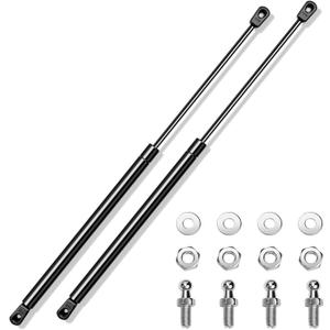 20" in 40 lbs 178N Gas Strut Spring Shock Lift Supports Compatible with RV Side Door Motorhome Camper Shell Rear Window Tonneau Trap Door TV Cabinet Bed Storage Boat Hatch Toolbox Lid, C1608316