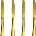 Four Bread Knife and One Gold Spoon