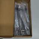 ASKANO 10 Pack 5 Inch Hole Centers, Curved Antique Iron Cabinet Pulls Antique Silver Cabinet Handles Vintage Iron Kitchen Hardware for Cabinets ZP2204 Drawers Bedroom Dresser Bathroom Vanity Cupboard