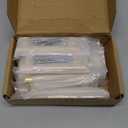 10 Pack 3 Inch(76mm) Hole Center Kitchen Cabinet Handles Black and Gold Cabinet Pulls Knurled Kitchen Drawer Pulls Finish 4" Hardware Dresser Handles Bathroom Cabinets Handles