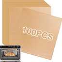 100 Pcs Parchment Paper Squares Oven Liners for Ninja DT201 Air Fryer Oven