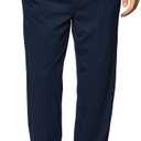 Nautica Men's Soft Knit Sleep Lounge Pant (X-Large, Navy)