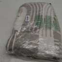 Boho Chenille Couch Cover with Tassels, Bohemian Sofa Cover for 1 Cushion Couch, Armchair, Chair, 1 Seater (71" x 91", Khaki)