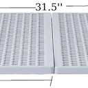 HQ4US 2PCS Replacement Grates(2115.7) for Dog Litter Box 3423 Tray