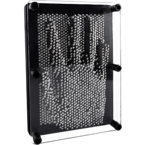 Super Z Outlet 3D Pin Art Board - Metal Fidget Sensory Toy for Stress Relief & Creativity