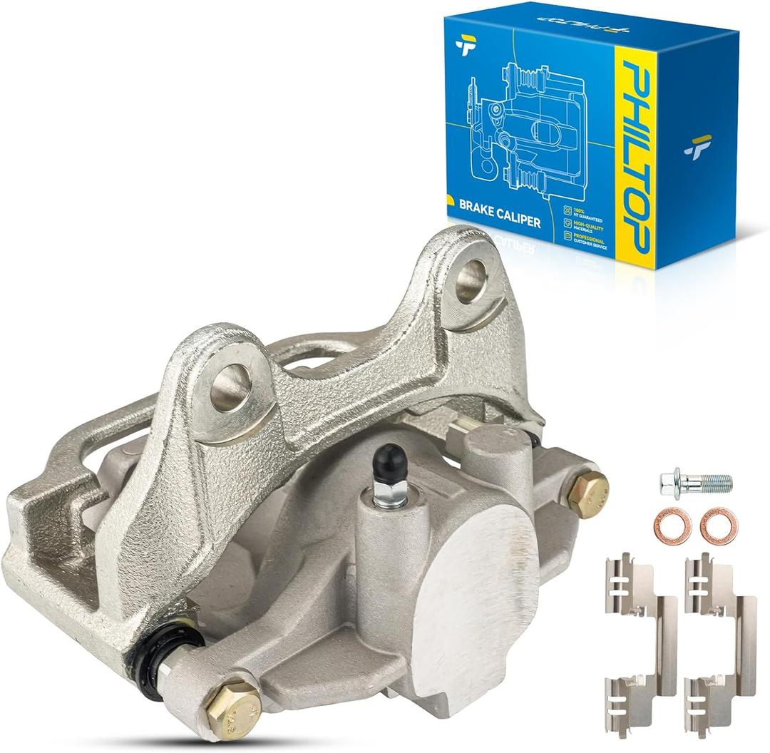 PHILTOP 18B5031 Rear right Disc Brake Caliper Assembly Replacement For Yukon XL 1500 2007-2014, Yukon XL 2015-2020, Yukon 2007-2020, Tahoe 2007-2020, Suburban 1500 2007-2014, Rear Right Passenger Side